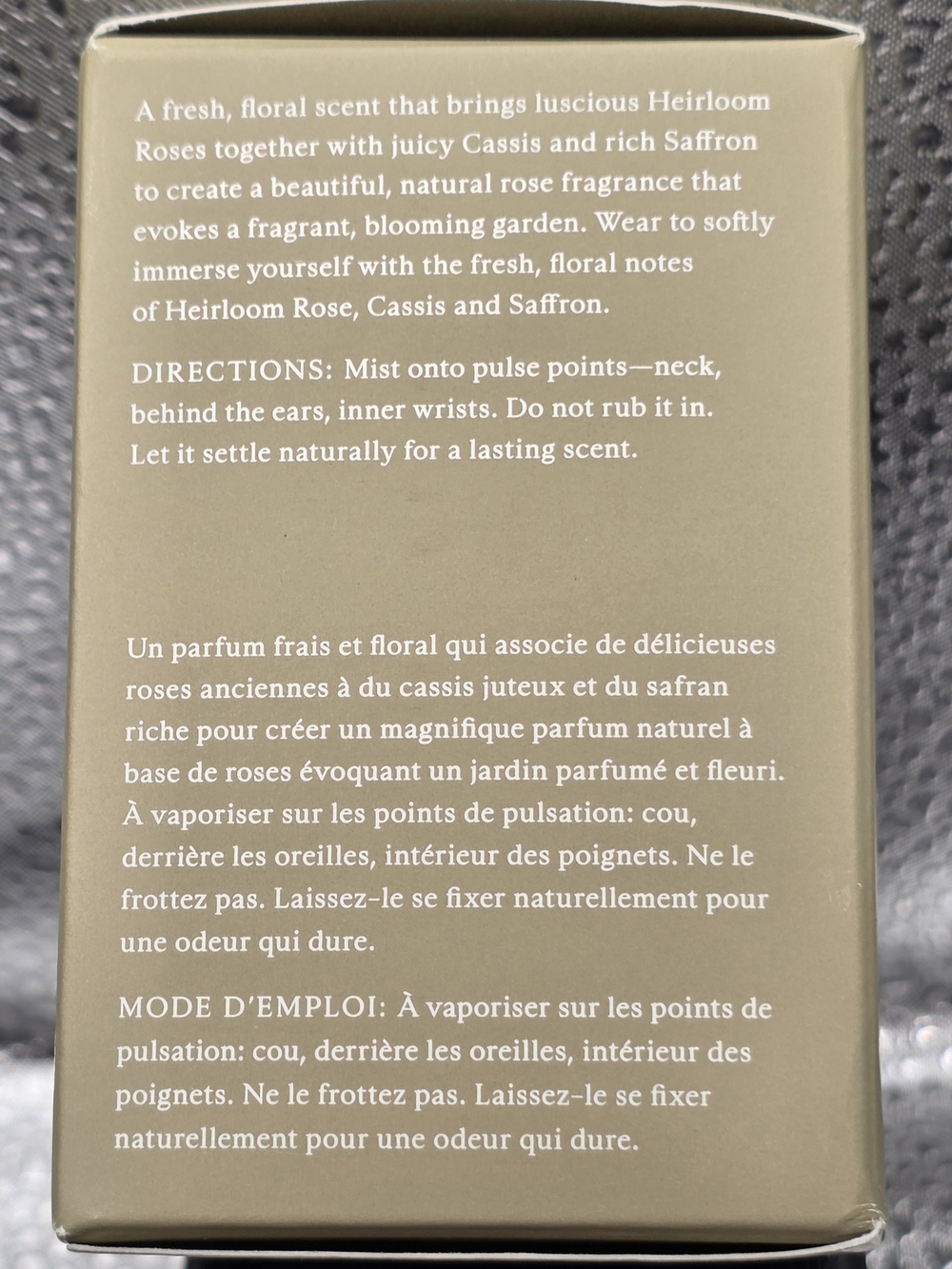 Essentials Cuir Rose Perfume in Beige Packaging - Picture 5 of 8